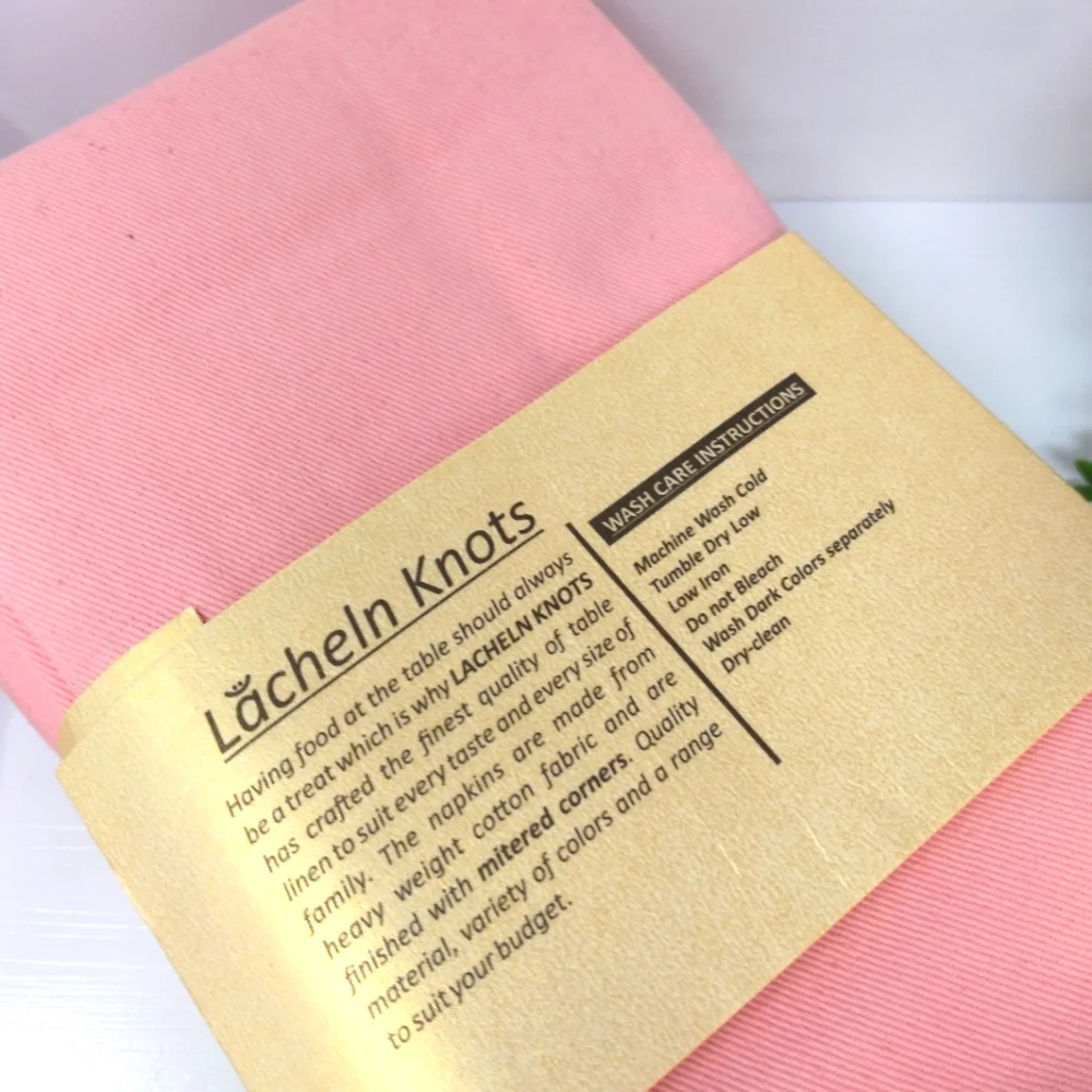Heavy GSM Cotton Fabric Napkins